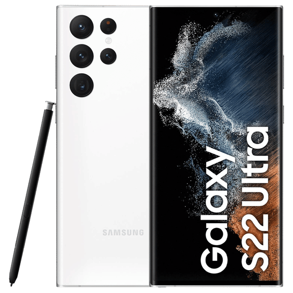Buy SAMSUNG Galaxy S22 Ultra 5G (12GB RAM, 256GB, Phantom White